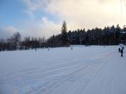 Easy slope at the Solla ski lift