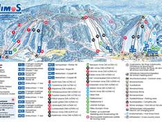Trail map Himos