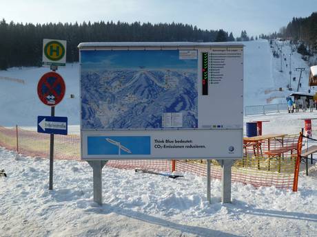 Bayreuth: orientation within ski resorts – Orientation Klausenlift – Mehlmeisel