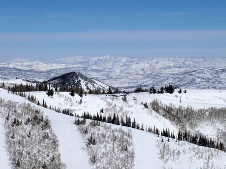 Utah: size of the ski resorts – Size Park City