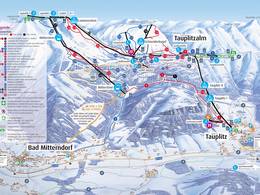 Trail map Tauplitz – Bad Mitterndorf