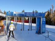 Information at the lift entrances