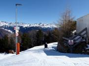4 km long toboggan run Watles