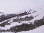 View over the Chapelco ski area