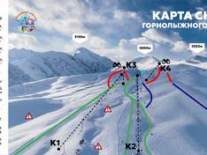 Trail map Zil