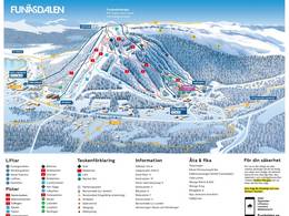 Trail map Funäsdalsberget