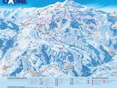 Trail map Pian del Falco – Sestola