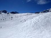 Easy and wide slopes at Giggijoch