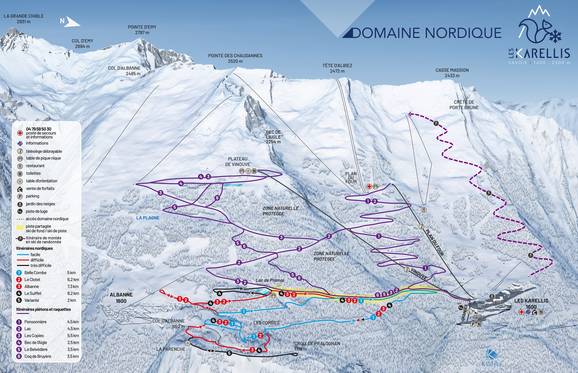 Les Karellis Nordic