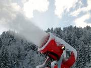 Snow cannon at the Wank lifts