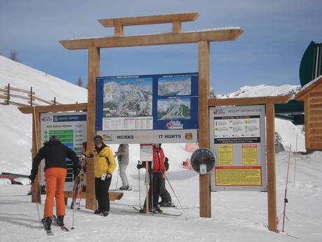 Alberta: orientation within ski resorts – Orientation Lake Louise