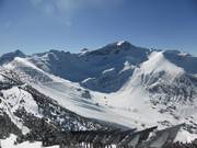 Ski resort at Sareiser Joch