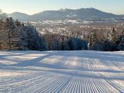 Groomed slope at Reiserhang