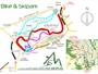 Trail map Diehloer Berge – Eisenhüttenstadt