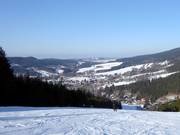 View of the village Deštné v Orlických horách