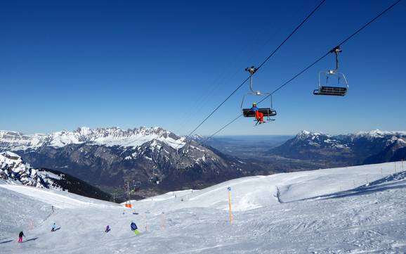 Highest ski resort in Heidiland – ski resort Pizol – Bad Ragaz/Wangs