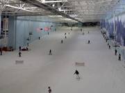The slope in the ski hall The Snow Centre Manchester