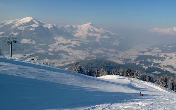 Highest base station in the Holiday Region Kitzbüheler Alpen – ski resort Buchensteinwand (Pillersee) – St. Ulrich am Pillersee/St. Jakob in Haus/Hochfilzen