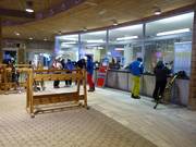 Ticket office area Service valley station Highport Flachauwinkl
