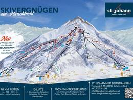 Trail map St. Johann in Tirol/Oberndorf – Harschbichl