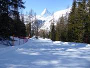 Valley run Howette to Zermatt
