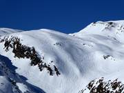 Powder tracks