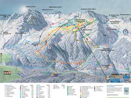 Trail map Gargellen