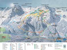 Trail map Gargellen