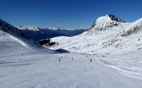 Highest base station in the Sarntal Alps – ski resort Meran 2000