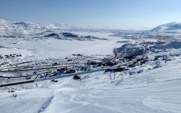 Biggest ski resort in Swedish Lapland – ski resort Riksgränsen