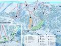 Trail map Gréolières les Neiges
