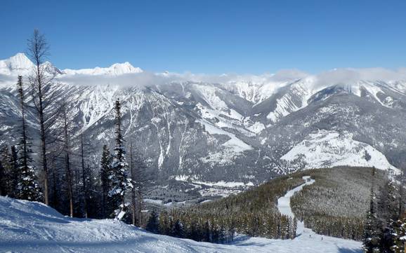 Skiing in the Kootenay Rockies