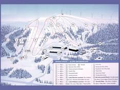 Trail map Olos
