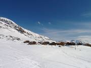 Chalets on the slopes