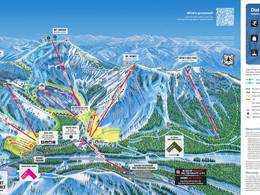 Trail map Sugar Bowl