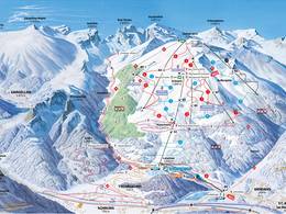Trail map Golm