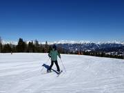 Easy slope at the Kreischi drag lift