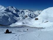 Ski route from Madloch to Zug
