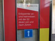 S-Bahn (S 2) between Zurich and Unterterzen