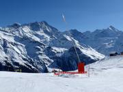 Snowmaking with lances in Zinal