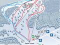 Trail map Les Prés d'Orvin