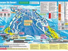 Trail map Furano