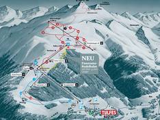 Trail map Glungezer – Tulfes