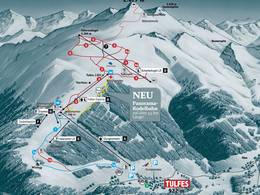 Trail map Glungezer – Tulfes