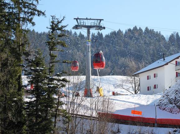Rotating gondola lift Stuckli Rondo