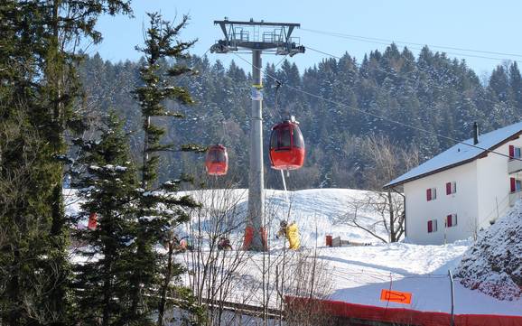 Skiing in Sattel