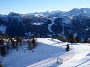 View from the ski slope at Roßkopf