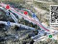 Trail map Kjerringåsen