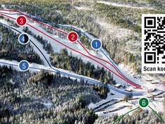 Trail map Kjerringåsen