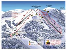 Trail map Le Gaschney – Petit Hohneck
